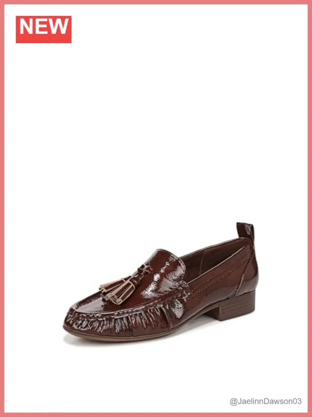 Suede Tassel Loafer Slip-On Low Heel Women's Shoes